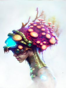 Bogmaiden - Stable Diffusion - Silvi Simberg