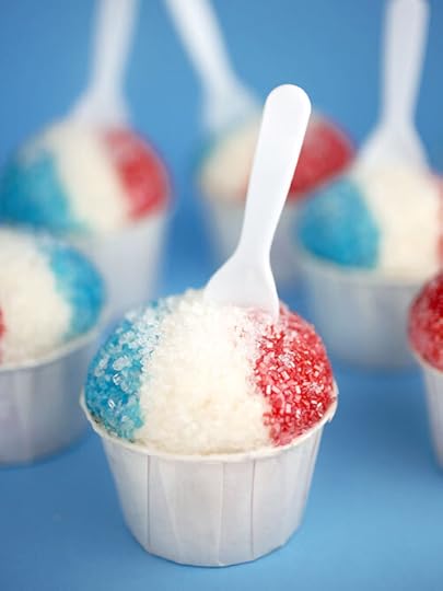 Snowcone Cupcakes