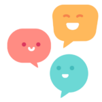 Happy dialogue