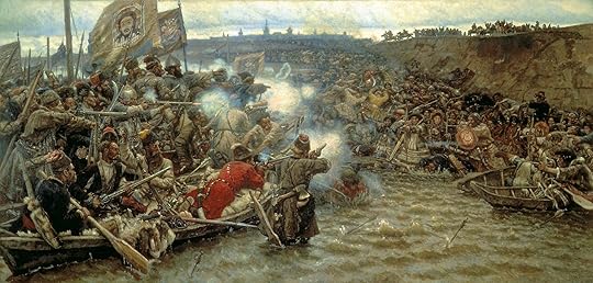 Yermak’s Conquest of Siberia, painted by Vasily Ivanovich Surikov.
