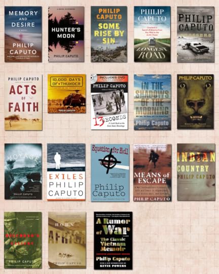 Philip Caputo’s 18 books