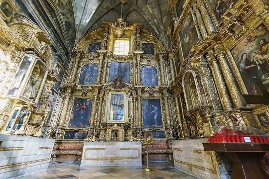 Interior of the Mexico City Metropolitan Cathedral