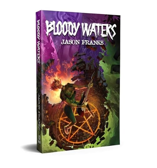 Bloody Waters by Jason Franks book mockup