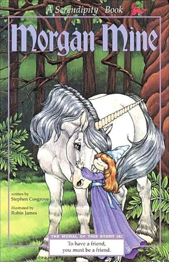 Morgan Mine unicorn book by Stephen Cosgrove