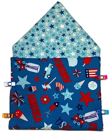 Pellon Wrap-N-Zap Baked Potato Zapper Bag and Veggie Steamer Bag Sewing Tutorial on the Nancy Zieman Productions Blog