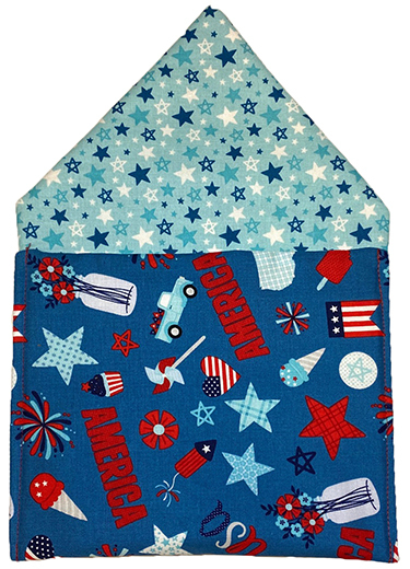 Pellon Wrap-N-Zap Baked Potato Zapper Bag and Veggie Steamer Bag Sewing Tutorial on the Nancy Zieman Productions Blog