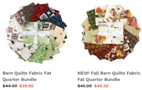 Barn Quilts Fabrics Available at Nancy Zieman Productions at ShopNZP.com