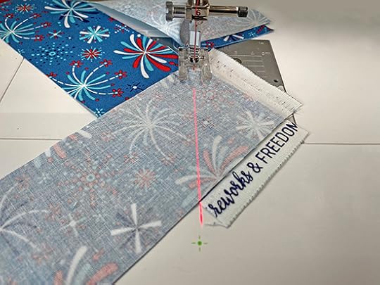 Patriotic Table Topper Sewing Tutorial at Nancy Zieman Productions Blog