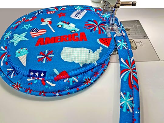 Patriotic Table Topper Sewing Tutorial at Nancy Zieman Productions Blog