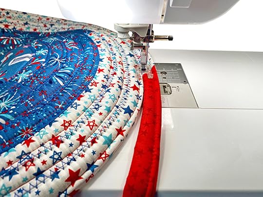 Patriotic Table Topper Sewing Tutorial at Nancy Zieman Productions Blog