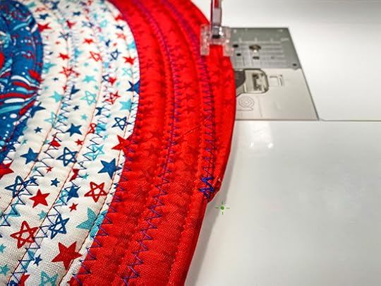Patriotic Table Topper Sewing Tutorial at Nancy Zieman Productions Blog