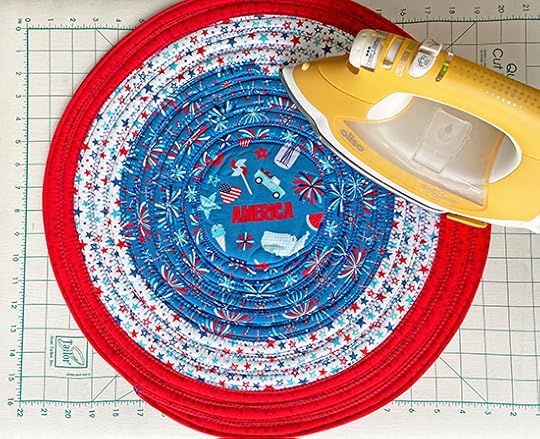 Patriotic Table Topper Sewing Tutorial at Nancy Zieman Productions Blog