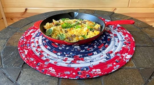 Jelly Roll Table Topper Sewing Tutorial at The Nancy Zieman Productions Blog