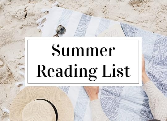 My summer reading list 2023 includes Christian fiction, nonfiction and just for fun categories.