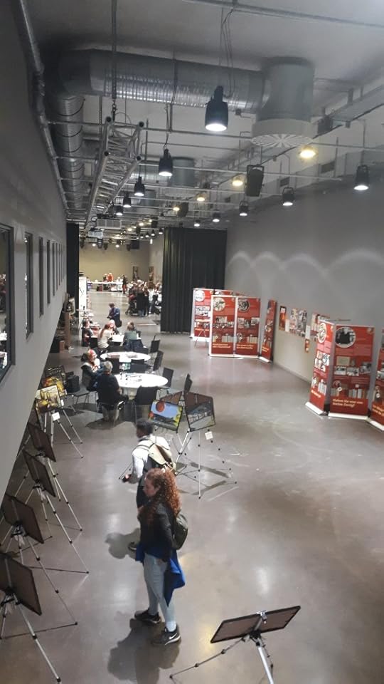 Gaming and exhibition area at Metropol Con in Berlin