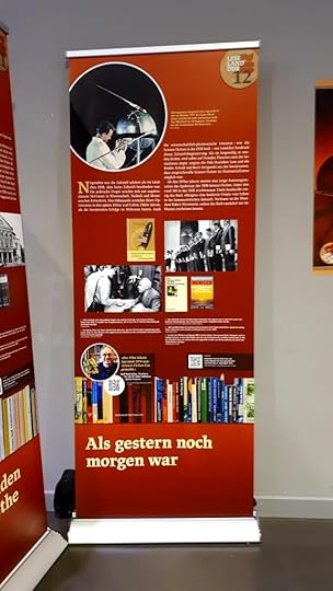 Science fiction section of the Leseland DDR exhibition.