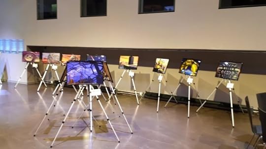 Herbert W. Franke exhibition at Metropol Con 