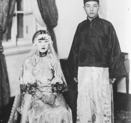 Kawashima Yoshiko's wedding to Ganjuurjab in Dalian