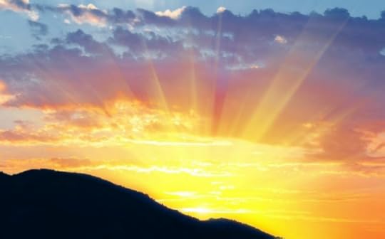 Glorious sunrise