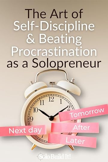 clock as visual to beat procrastination