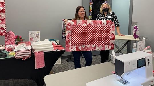 Quilting Group at The Nancy Zieman Sewing Studio in Beaver Dam WI