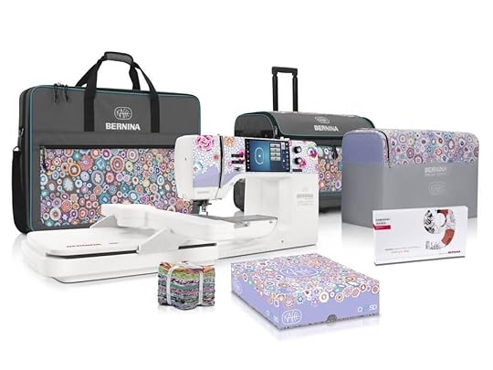 BERNINA B770 Kaffe Fassett 2022 atelier embroiderybundle