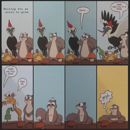 Waiting for an acorn to grow