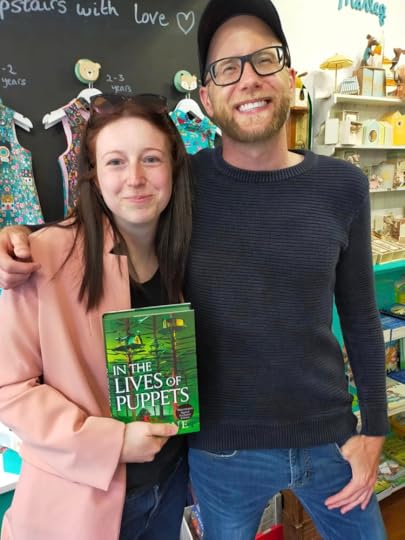 E. Rachael Hardcastle with TJ Klune