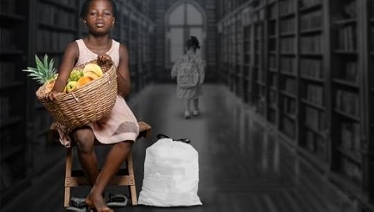 Image from a campaign against child labor, 2023.