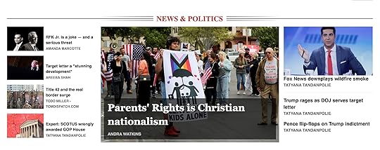 salon, Newsweek, christian nationalism