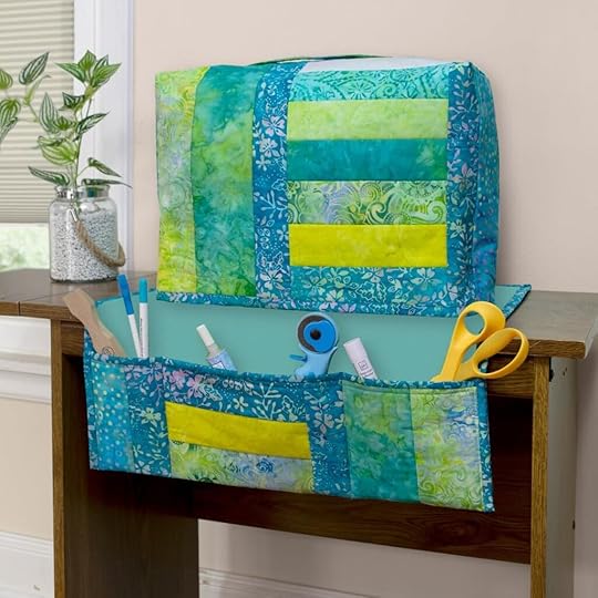 NEW! Quilt As You Go Sewing Machine Cover & Caddy Bundle Box Available at Nancy Zieman Productions at ShopNZP.com