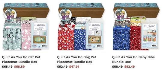 Quilt As You Go Bundle Boxes Available at Nancy Zieman Productions at ShopNZP.com