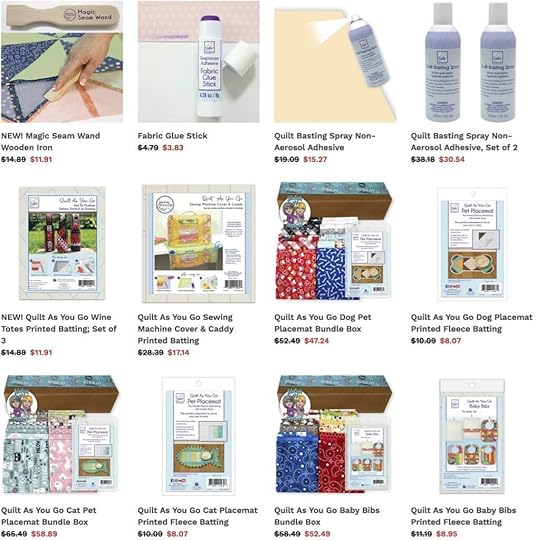 June Tailor Quilt As You Go Available at Nancy Zieman Productions at ShopNZP.com