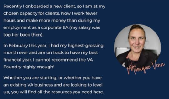 launch in 30 days va foundry review monique venn student result