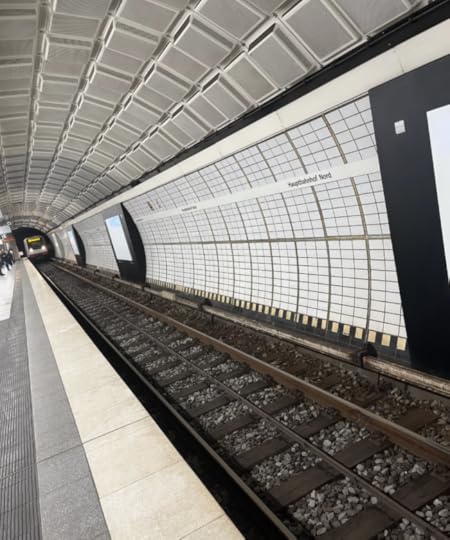 Ein U-Bahntunnel (Hamburg Hauptbahhof)