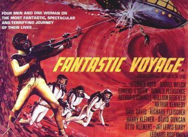vintage poster for film Fantastic Voyage