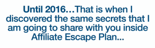 brian brewer affiliate escape plan review affiliate game until 2016