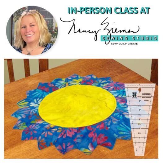 NEW! Dresden Summer Flower Trio - Table Mat Sewing Tutorial