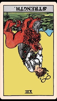 Strength Reversed Tarot