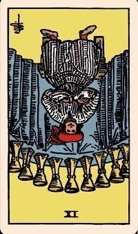 Nine of Cups (Reversed) | Tarot Card of the Day