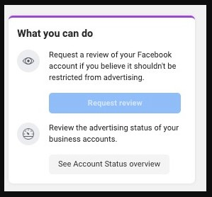 If something is wrong, you'll see a box on the right side of the page telling you what to do.