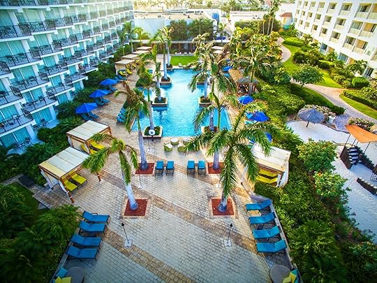 adult pool at the aruba marriott resort