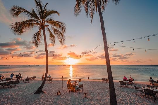 atardi beach restaurant at the aruba marriott resort