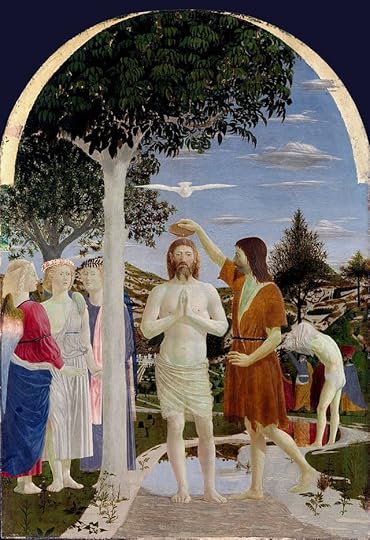 Piero della Francesca, Battesimo di Cristo, 1440-1450, Londra, National Gallery