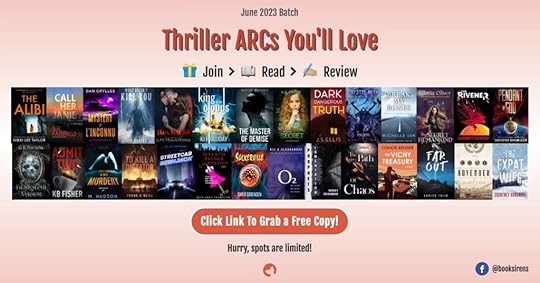 BookSirens Thriller ARCs for Jun 2023 Banner