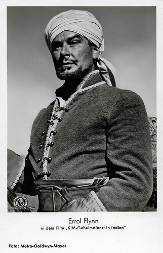 Errol Flynn in Kim (1950)