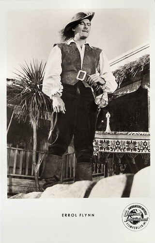 Errol Flynn in Against All Flags (1952)