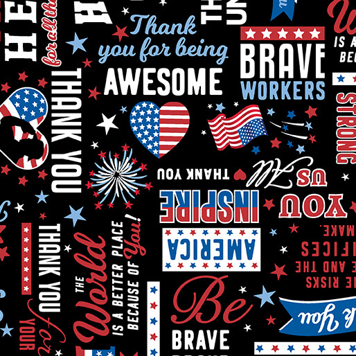 True Hero by Kanvas Studio for Benartex Designer Fabrics