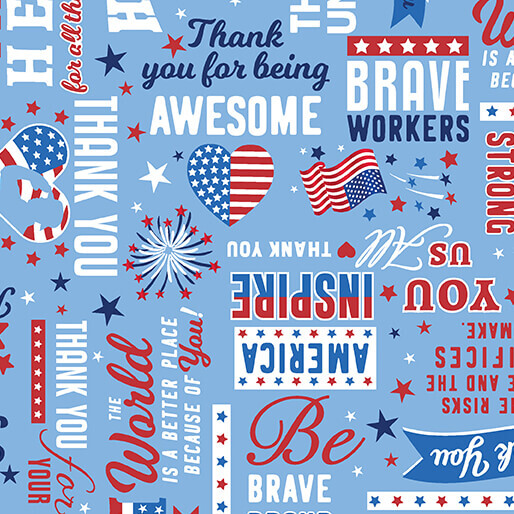 True Hero by Kanvas Studio for Benartex Designer Fabrics