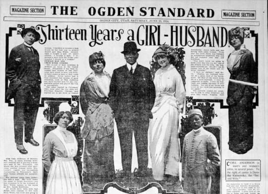 Scanned image of a newspaper, with total page under the headline of